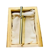 Çelik Depolu Promise Slim Pirinç Çakmak Altın Sarısı - 3