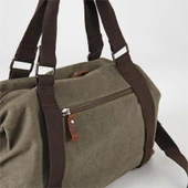 ÇÇS 40230 Kanvas Seyahat Çantası Yeşil thumbnail 5