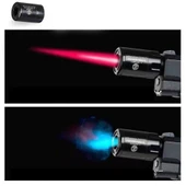 Dan Wesson 10mm Minyatür Tabanca Metal Doldurulabilir Torch Çakmak Gümüş thumbnail 4