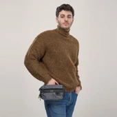 ÇÇS 31531 Çift kullanım Bel ve Dopp Kit El Çantası Gri thumbnail 6