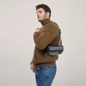 ÇÇS 31531 Çift kullanım Bel ve Dopp Kit El Çantası Gri thumbnail 5