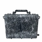 Takı ve Tespih Çantası Kilitli Sürgülü Yumuşak Astar 30'lu Mermer Desen thumbnail 5