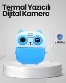 Anında Baskı Yapabilen Çocuk Fotoğraf Makinesi Hafıza Kart Destekli - 1