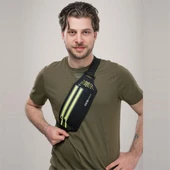 ÇÇS 17714 Bel Çantası Polyester Sport Bel Çantası Siyah thumbnail 1