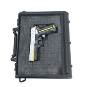 Slidebag Sürgülü Kilitli Sistem Tabanca Taşıma ve Saklama Çantası Siyah thumbnail 5