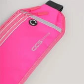 ÇÇS 17712 Bel Çantası Polyester Sport Bel Çantası Pembe thumbnail 4