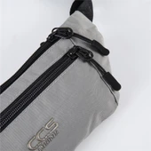 ÇÇS 31414 Slim Sport Bel Çantası Gri thumbnail 4