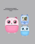 48MP Çocuk Kamera Oyun ve Müzik Destekli Termal Yazıcı thumbnail 2