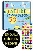 EMOJİLİ  STİCKER HEDİYE  - OKUL ÖNCESİ RESİMLİ KİTAPLAR - TATİLDE YAPILABİLECEK 50 ETKİNLİK thumbnail 1
