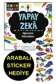 ARABALI STİCKER HEDİYE - YAPAY ZEKA - EĞLENCELİ ETKİNLİKLER - ÇOCUKLAR İÇİN STEM thumbnail 1