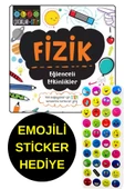 EMOJİLİ  STİCKER HEDİYE - FİZİK - EĞLENCELİ ETKİNLİKLER - ÇOCUKLAR İÇİN STEM - 1