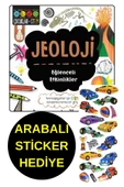 ARABALI STİCKER HEDİYE - JEOLOJİ  - EĞLENCELİ ETKİNLİKLER - ÇOCUKLAR İÇİN STEM thumbnail 1