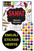 EMOJİLİ  STİCKER HEDİYE - SANAT - EĞLENCELİ ETKİNLİKLER - ÇOCUKLAR İÇİN STEM thumbnail 1