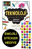 EMOJİLİ  STİCKER HEDİYE - TEKNOLOJİ - EĞLENCELİ ETKİNLİKLER - ÇOCUKLAR İÇİN STEM thumbnail 1