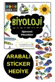 ARABALI STİCKER HEDİYE - BİYOLOJİ  - EĞLENCELİ ETKİNLİKLER - ÇOCUKLAR İÇİN STEM - 1