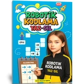 Robotik Kodlama YAZ-SİL Kitabı 4-10 Yaş (İkinci Seviye) - 1