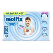 Molfix Bebek Bezi Fırsat Paketi 5 Beden 11-18 Kg 48 Adet - 5