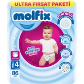Molfix Külot Bez Ultra Fırsat Paketi 4 Beden 9-14 Kg 86 Adet - 5