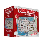 Games Türkiyemiz Puzzle 24 Parça 5079 - 2
