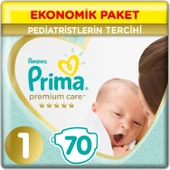 Prima Premium Care Bebek Bezi Ekonomik Paket 1 Beden 70 Adet - 9