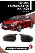Fiat Linea 2007-2015 Batman Yarasa Ayna Kapağı Piano Black - 1