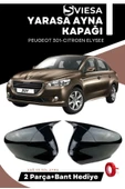 Peugeot 301 Yarasa Ayna Kapağı Batman Piano Black - 1