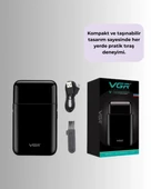 Ultra İnce Elektrikli Tıraş Makinesi | USB Şarjlı ve Su Geçirmez thumbnail 2