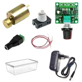 Kutulu 3 in 1 Titreşim Motoru Hız Kontrol Deney Seti (3 Devre) - Öğrenci Elektrik Devresi thumbnail 1