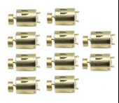 10 Adet DC 3V 5V Okul Deney Seti Elektrik Kuvvetli Titreşim Motoru thumbnail 1