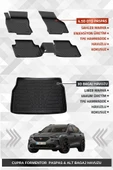 Sahler Cupra Formentor 2020-2024 Uyumlu 4.5D Premium Havuzlu Oto Paspas ve Liner Marka 3D ALT Bagaj Havuzu thumbnail 1