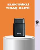 45 Dakika Çalışma Süreli Şarjlı Tıraş Makinesi | ABS Gövdeli thumbnail 1