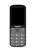 Philips Xenium E227 Kameralı Çift Sim Kart Tuşlu Cep Telefonu Siyah - 1