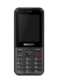 Philips Xenium E6500 Kameralı Çift Sim Kart Tuşlu Cep Telefonu Siyah - 1