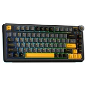 Aula AU75 3 Modlu RGB Hot Swap Mekanik TKL Seiya Switch Kablosuz Makrolu Klavye Siyah thumbnail 3