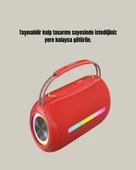 Suya Dayanıklı 20W RGB Hoparlör Bluetooth, USB, SD Kart ve AUX Girişli thumbnail 4