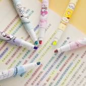 6'lı Fosforlu Kalem Seti - Sanrio Karakterleri, Kuromi, Hello Kitty - 4