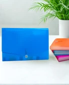 Körüklü Dosya 13 Bölümlü Cepli - Mavi - 1