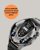 Şık Metal Kasa ve Değiştirilebilir Kordonlarla SW80 Smartwatch thumbnail 2