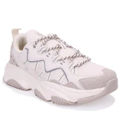 Jump 30867 Bej Ortopedik Ortopedik Günlük Kadın Spor Ayakkabı - 1