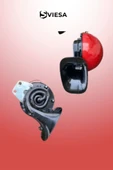 Çat Çat Korna 2 li Set Kırmızı 12 Volt Salyangoz Mitsuba Tip Amerikan - 3