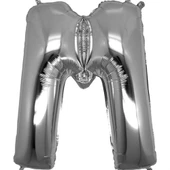 Gümüş Rengi Folyo Balon 1 Metre thumbnail 4