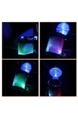 OTO KÜLLÜK RENKLİ IŞILTILI RGB ARAÇ İÇİ LED KÜLLÜK 7 IŞIKLI BLACKPİNK HAYRANI BADGİRL KÜLLÜĞÜ - 3