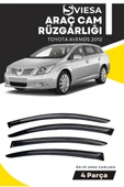 TOYOTA AVENSİS 2012  uyumlu oto camlara özel ölçü cam rüzgarlığı rüzgarlık - 1