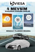 Renault Fluence Uyumlu Branda Lüx Kalite Oto Brandası,araba Çadırı - 1