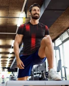 Desenli Antrenman ve Spor Forması, Halı Saha Forması, Nefes Alan Tişört, Yüksek Kalite Gym Tshirt - 5