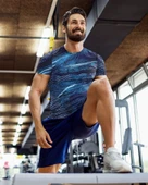 Desenli Antrenman ve Spor Forması, Halı Saha Forması, Nefes Alan Tişört, Yüksek Kalite Gym Tshirt - 6
