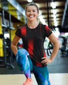 Desenli Antrenman ve Spor Forması, Halı Saha Forması, Nefes Alan Tişört, Yüksek Kalite Gym Tshirt - 4