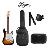 KOZMOS KGP-STG20HSS-3TS Sunburst Elektro Gitar Seti - 1