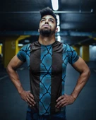 Desenli Antrenman ve Spor Forması, Halı Saha Forması, Nefes Alan Tişört, Yüksek Kalite Gym Tshirt - 4