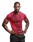 Desenli Antrenman ve Spor Forması, Halı Saha Forması, Nefes Alan Tişört, Yüksek Kalite Gym Tshirt - 1